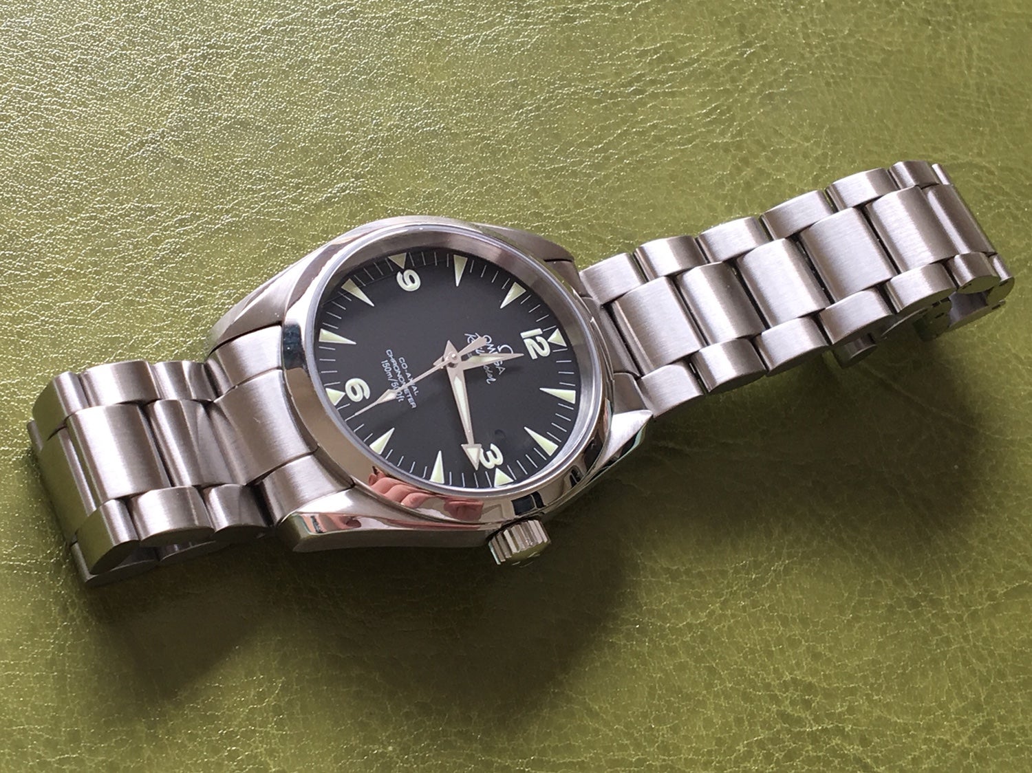 omega railmaster 36mm for sale