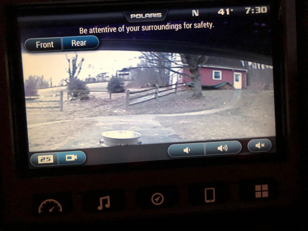 Ride Command Rear Camera Polaris General Forum