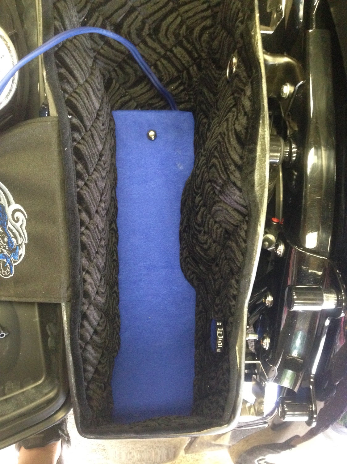 Custom saddlebag liners Road Glide