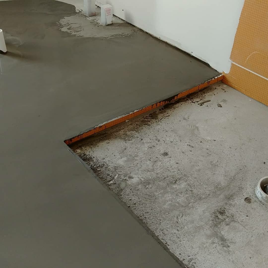 Curbless Shower on Concrete Slab Contractor Talk Professional