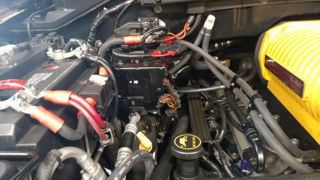 Low idle voltage... High output alternator Lightning Rodder