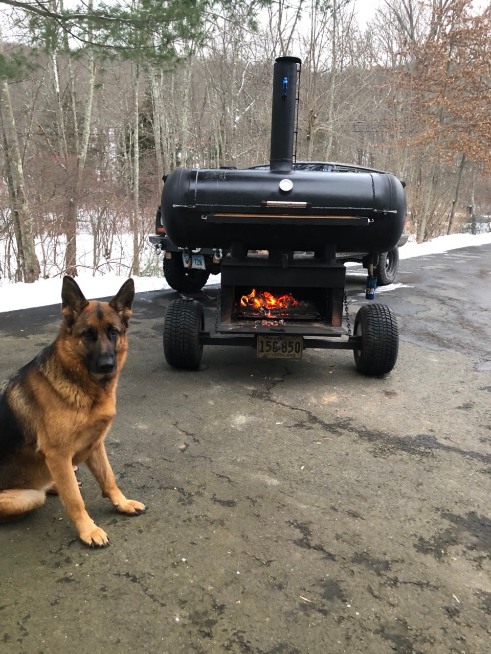 Smoker firebox size?