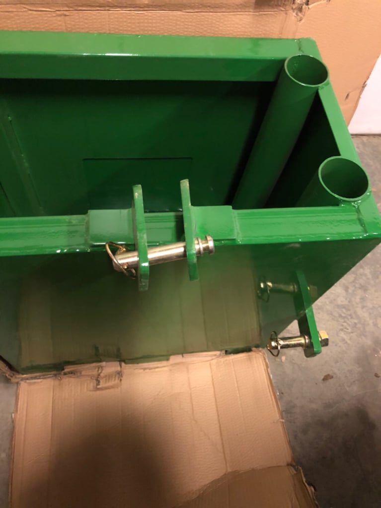 Titan Ballast box received.. and going back.. Green Tractor Talk