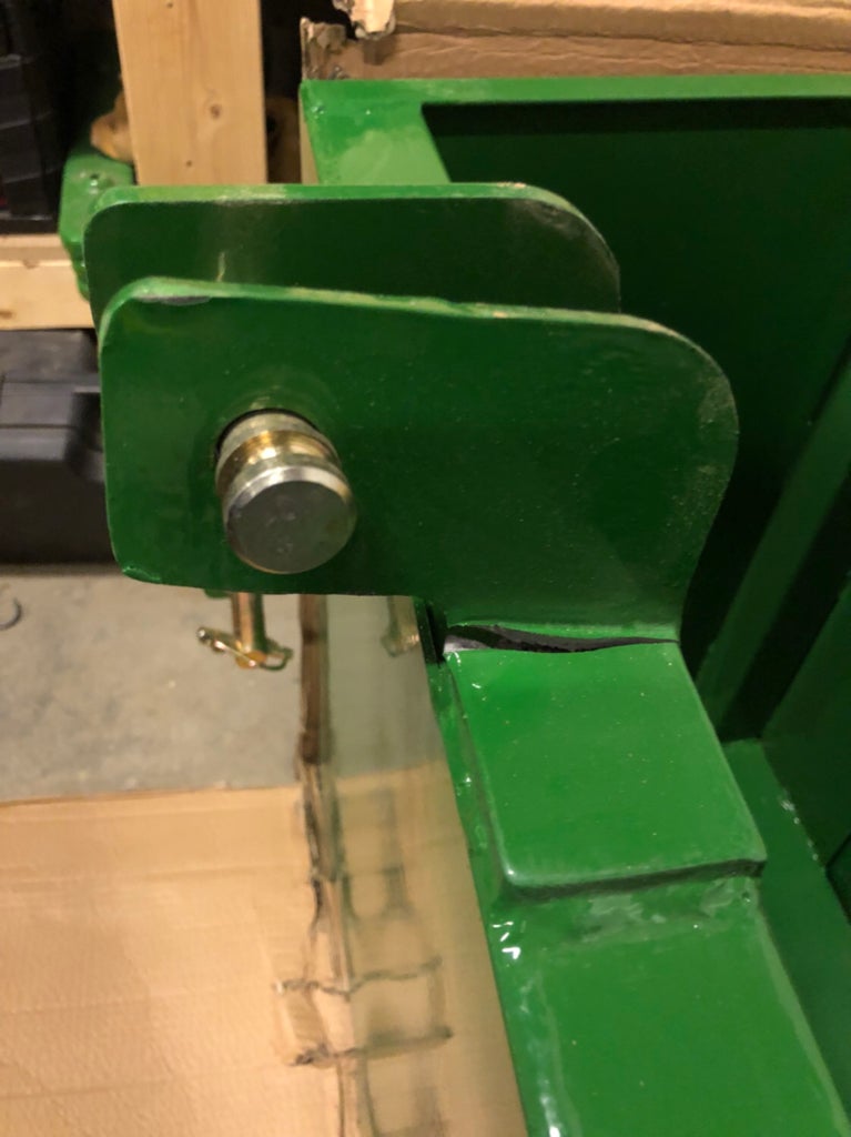 Titan Ballast box received.. and going back.. Green Tractor Talk