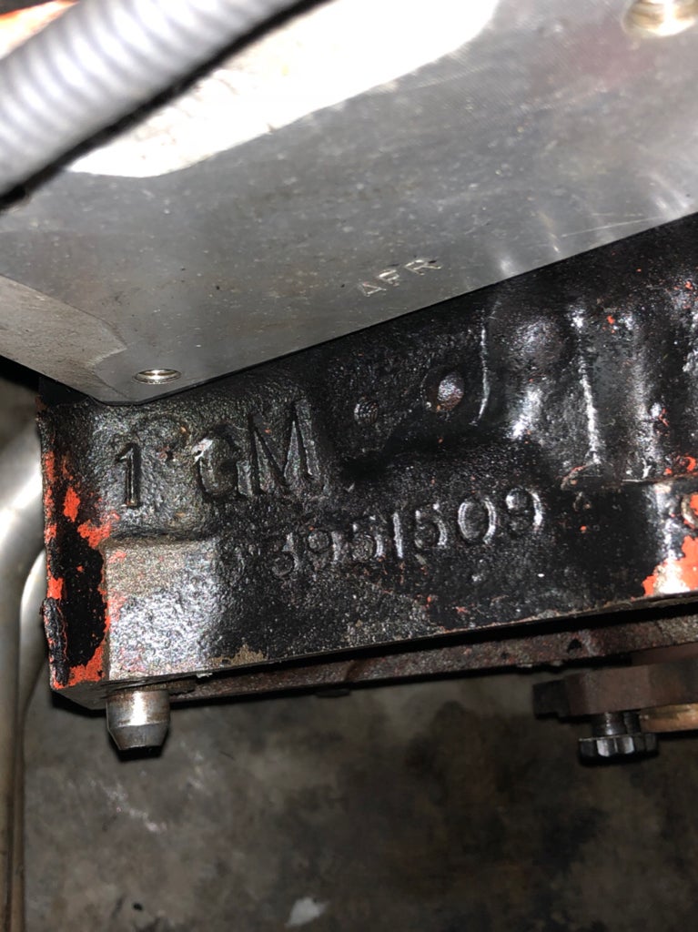 Confirming 2 piece rear main seal Team Chevelle