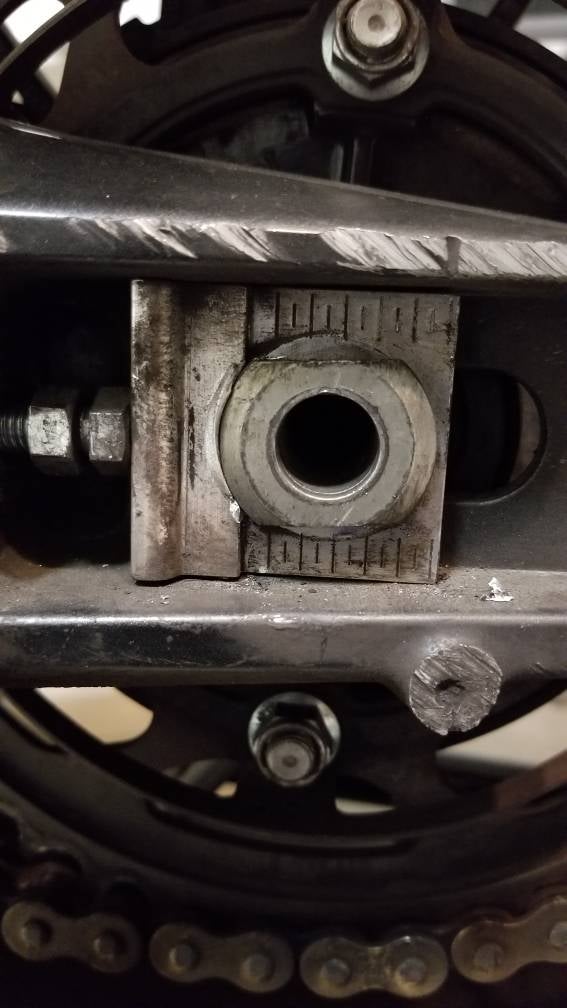Rear Axle/Nut Failure; how? | Yamaha FZ-09 Forum