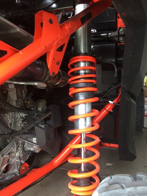 Max XRS tender spring vs total shock kit | Can-Am Maverick Forum