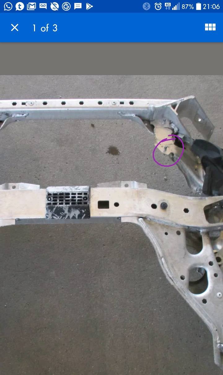 snapped bolt replacing anti roll bar what do i do now Baby BMW Forum