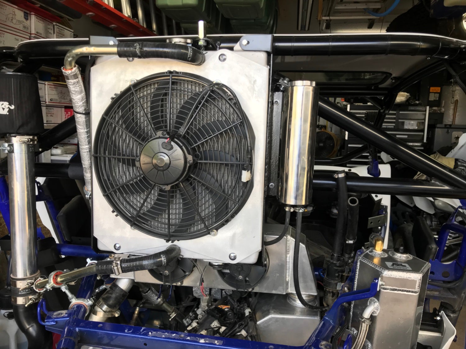 Radiator relocation | Yamaha YXZ Forums