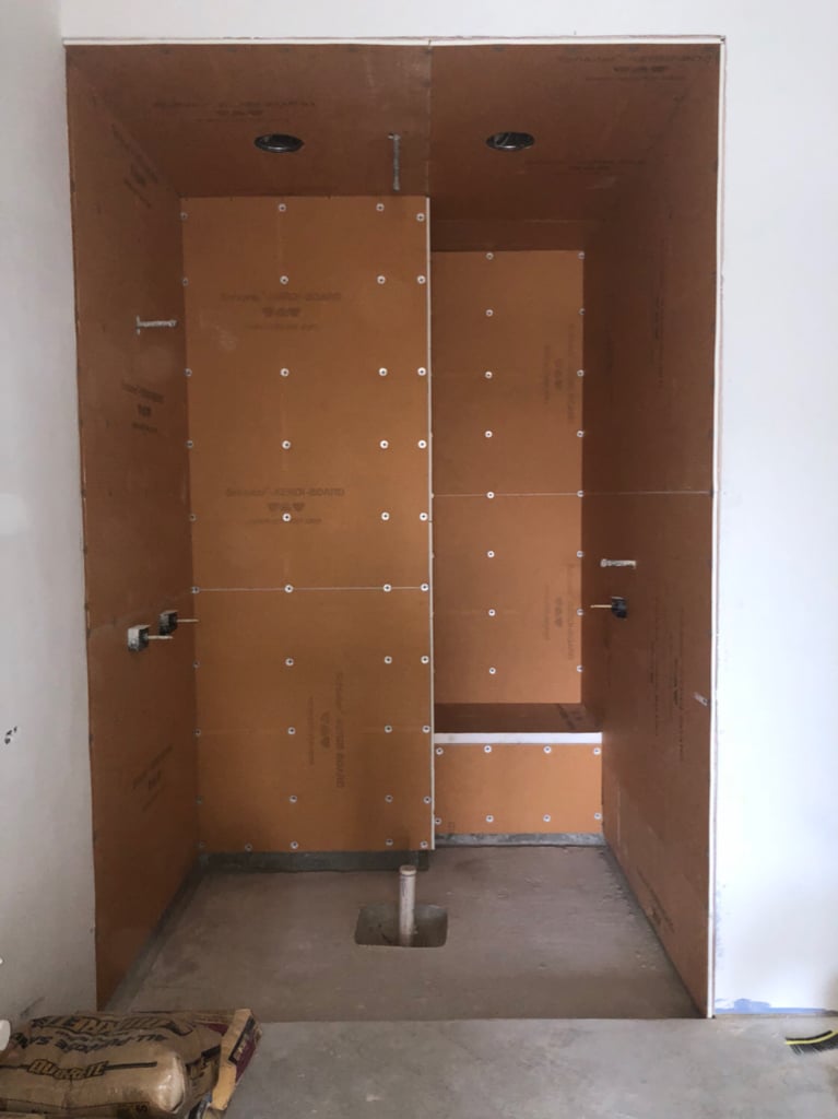 Cutting Kerdi Shower Pan Contractor Talk Professional Construction