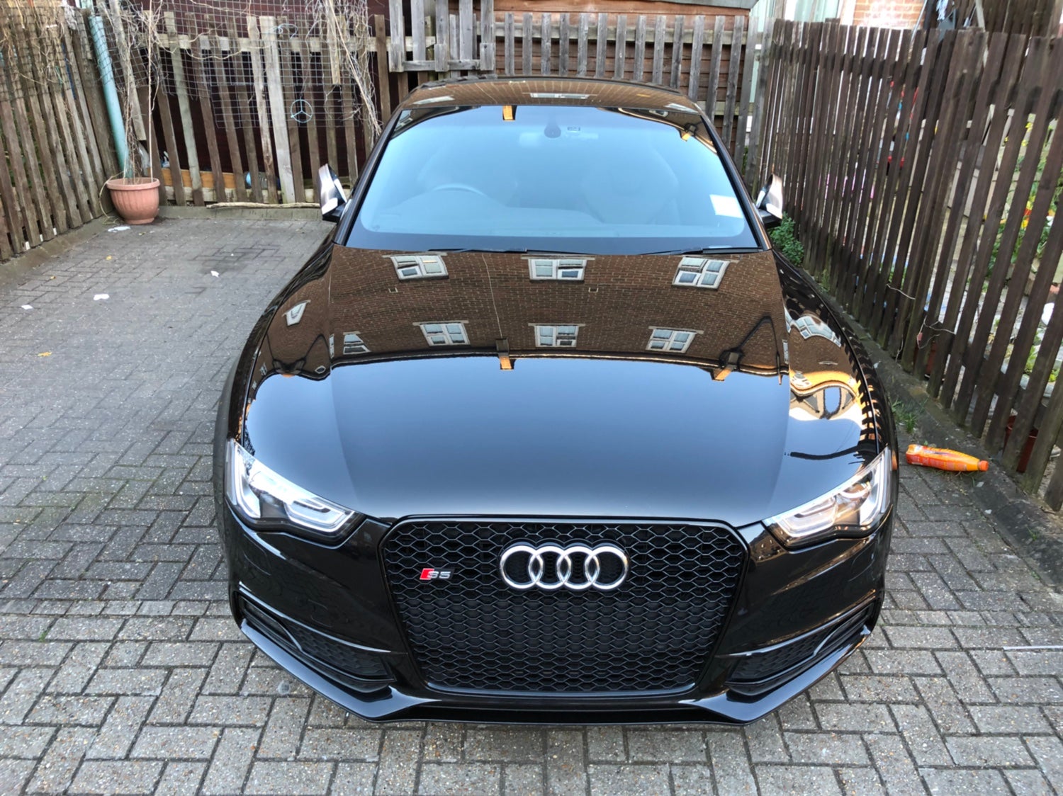 OEM RS5 grill on S5 (B8) | Audi A5 Forum & Audi S5 Forum