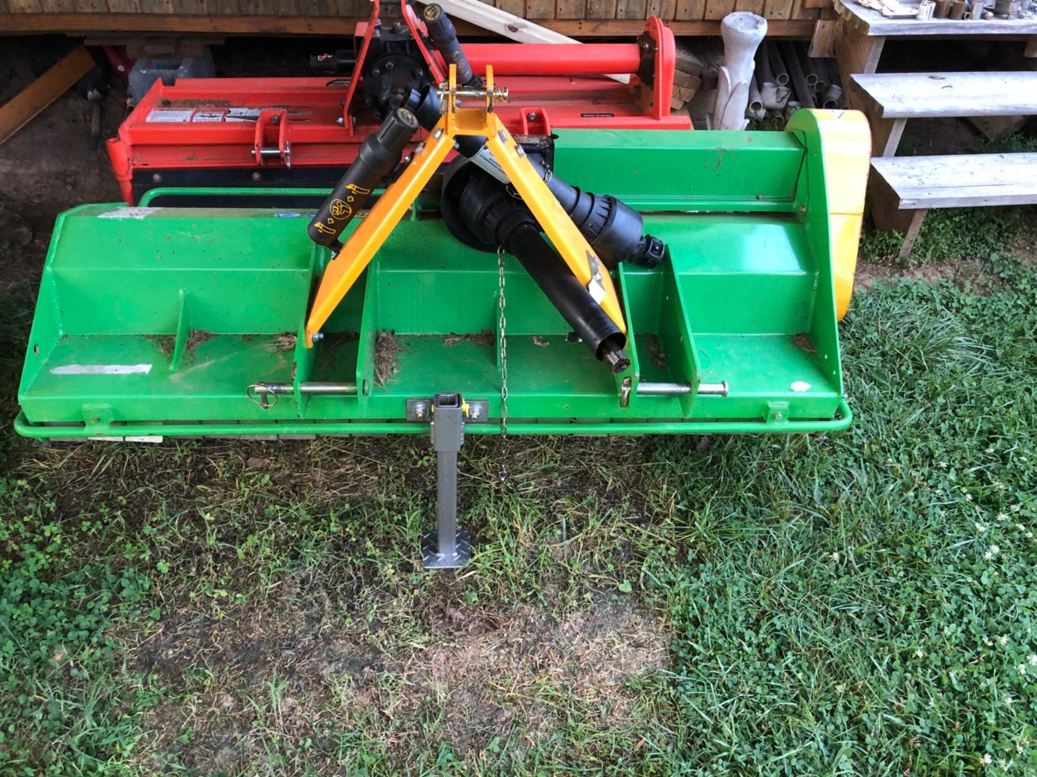 Implement Kickstand Green Tractor Talk