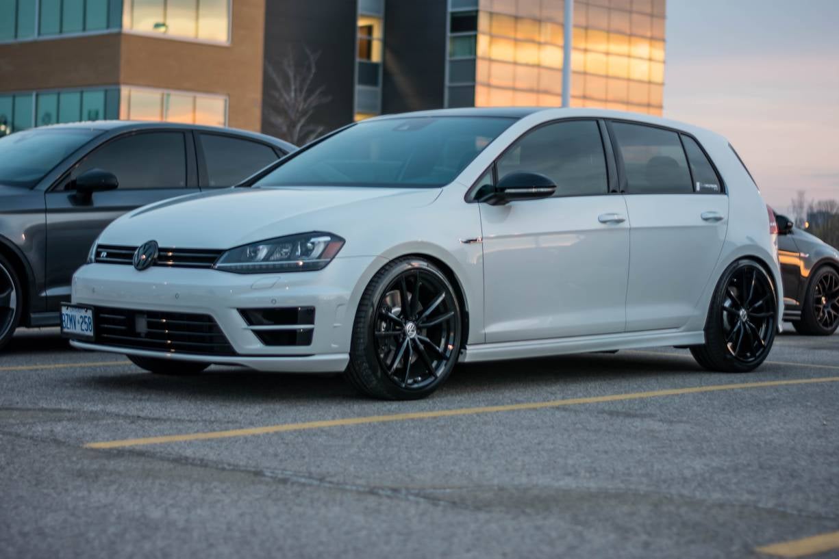 Pretoria wheels + ECS flush kit for golf r + eibach pro springs | Page ...