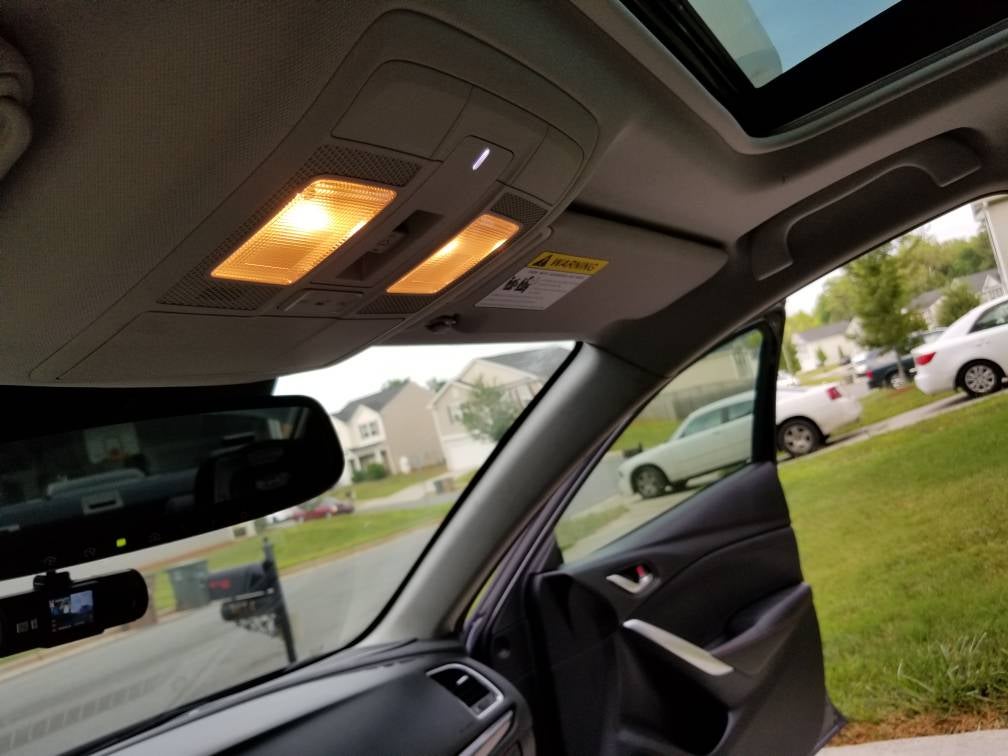 Mazda Overhead Console Ambient Light Install Mazda 6 Forums