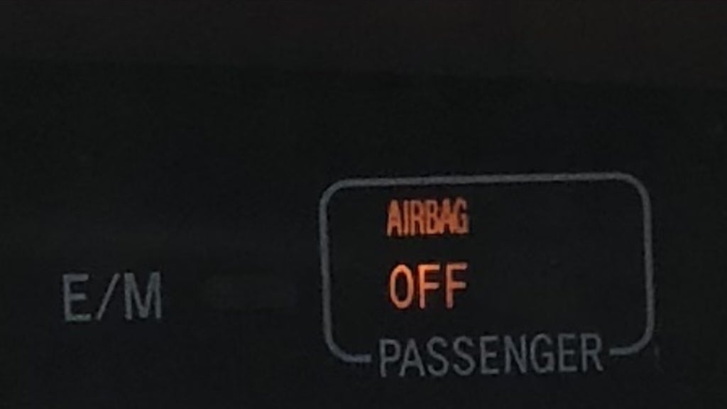 Passenger Airbag Off light is on all the time Toyota Nation Forum