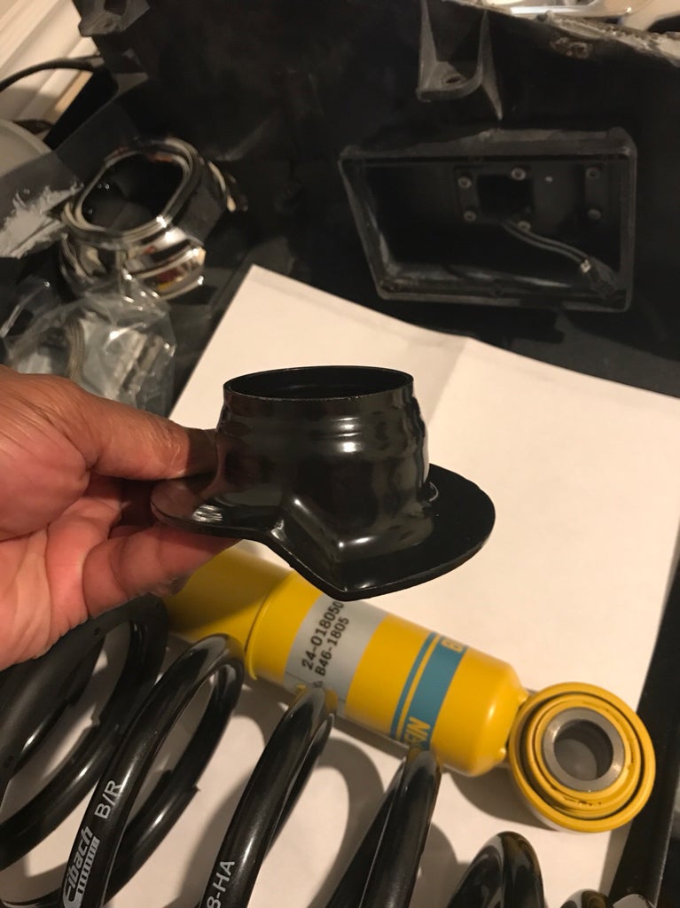 Lower spring perch for 4c Delete with Bilstein | SwedeSpeed - Volvo ...