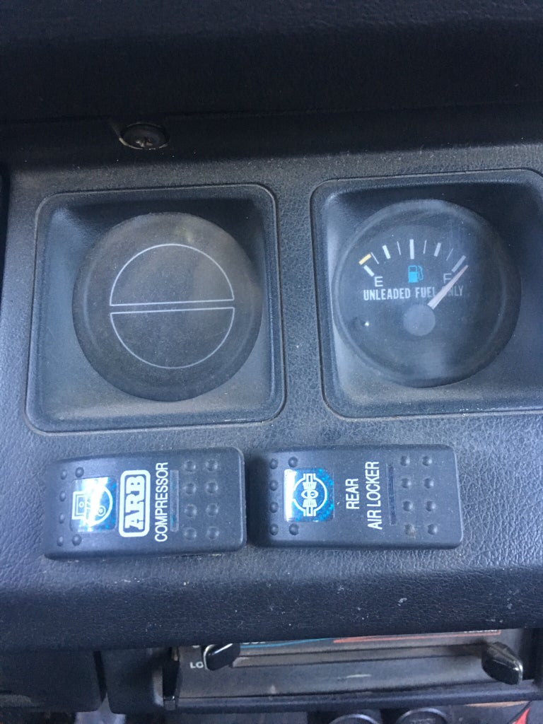 ARB switches in factory switch panel area | Jeep Wrangler Forum