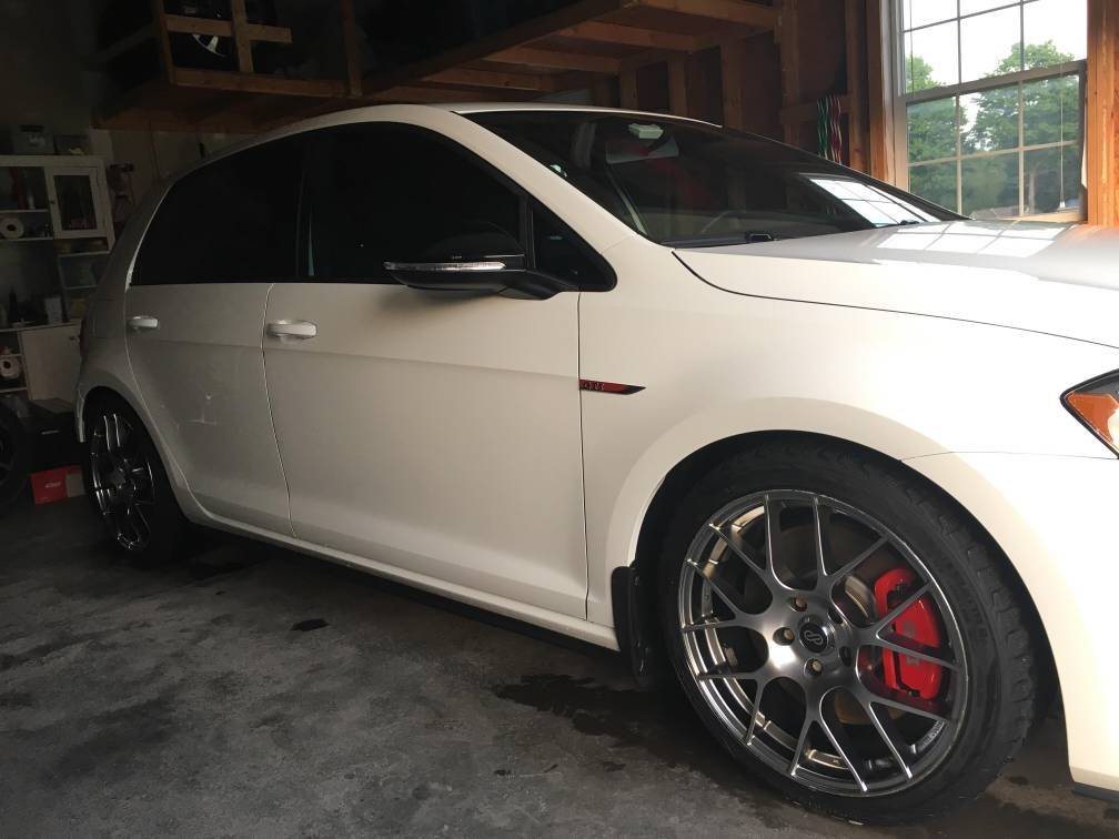 Enkei Raijin 18x8 45mm Offset 5x112 Bolt Pattern 72.6 Bore Diameter Hyper Silver Wheel