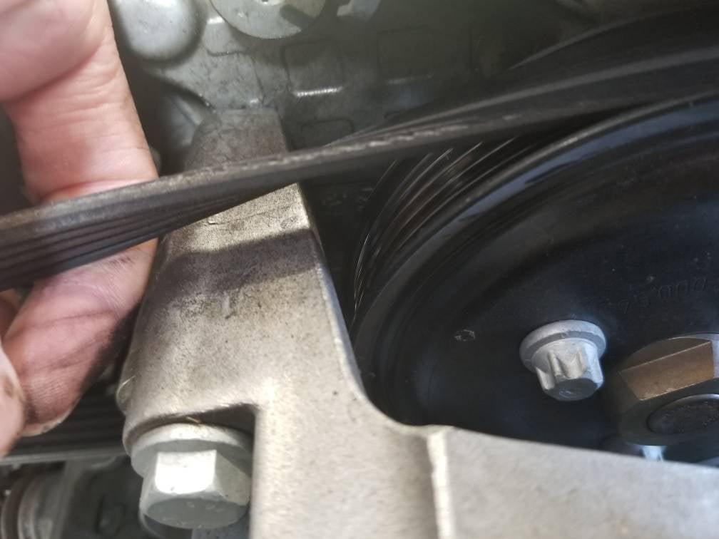 Serpentine belt Chevrolet Cruze Forums