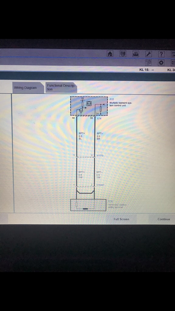 Airbag module or BPT bad? Airbag light on after dead battery start