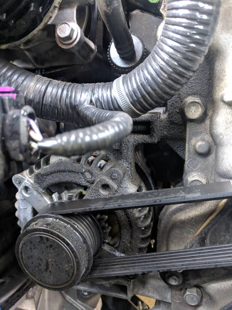 Timing cover leak Cadillac Owners Forum