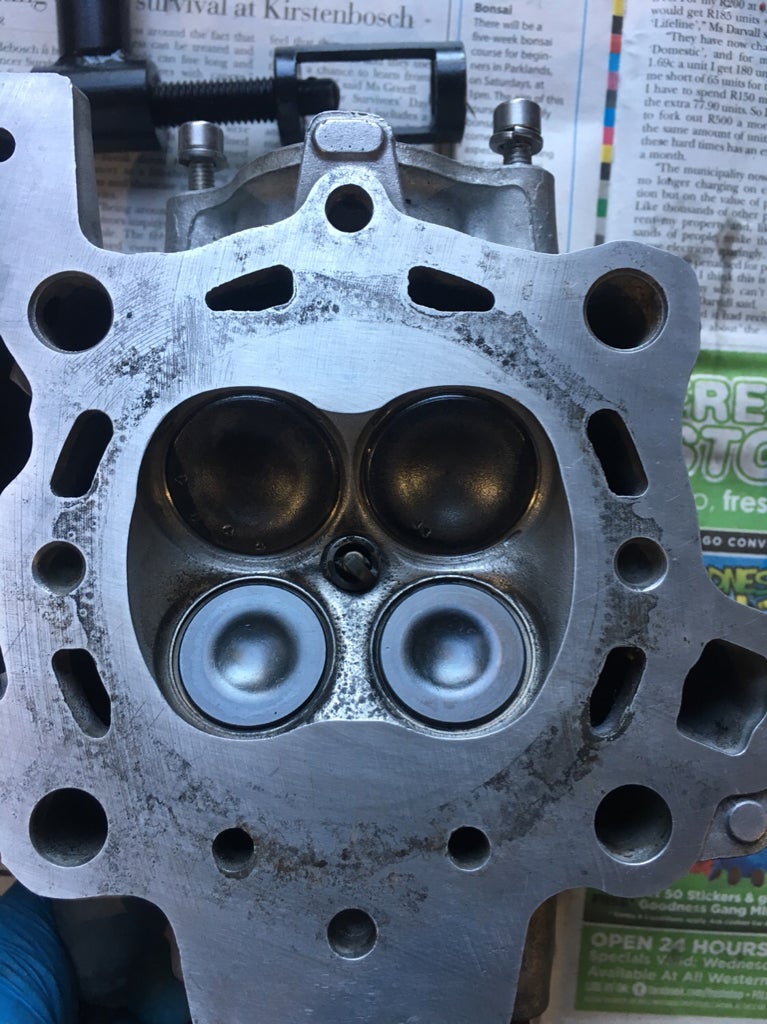 CX500A 1980 Cylinder Head Refurbishment Honda CX 500 Forum