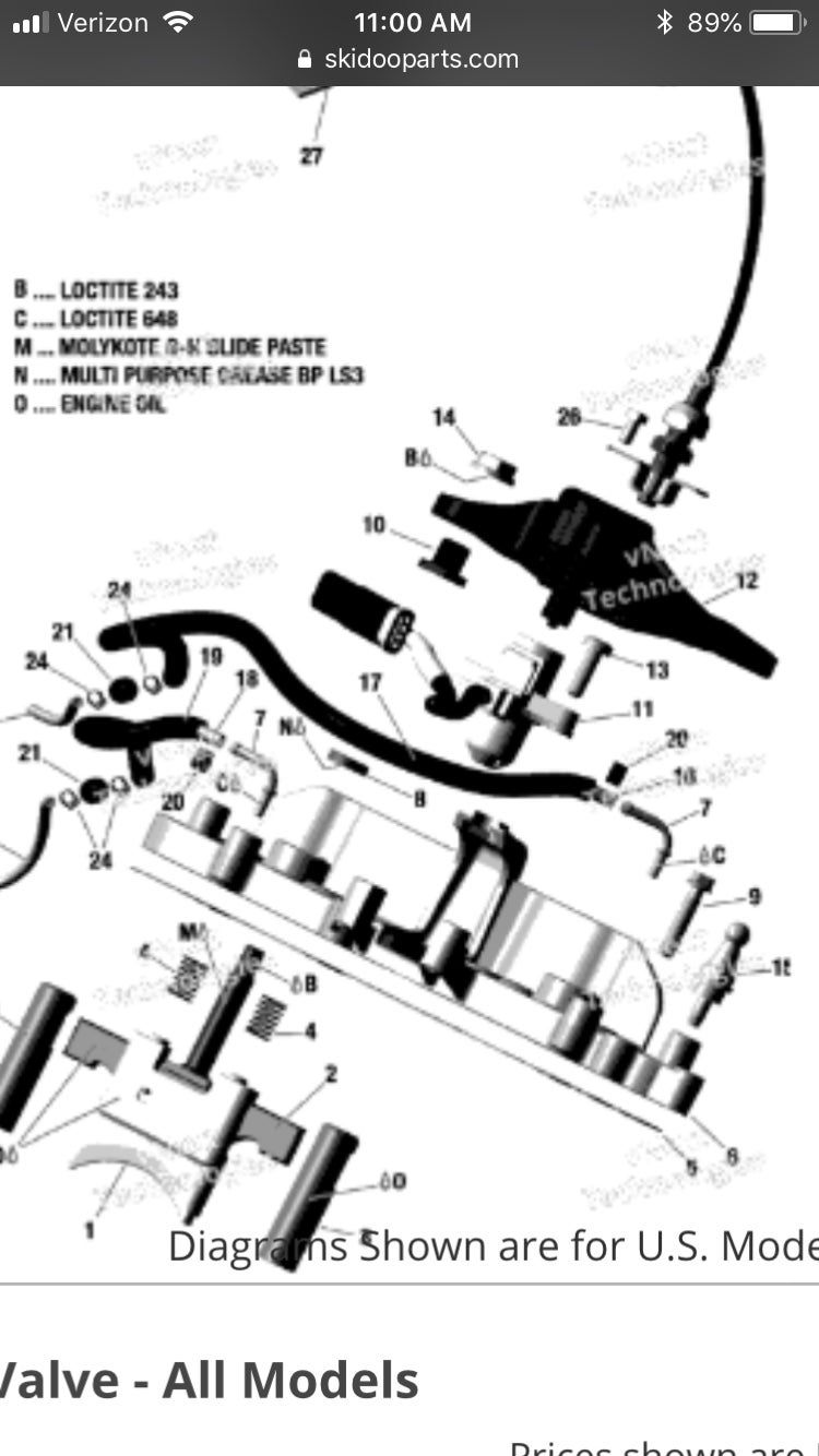Leaking exhaust valve SkiDoo Snowmobiles Forum