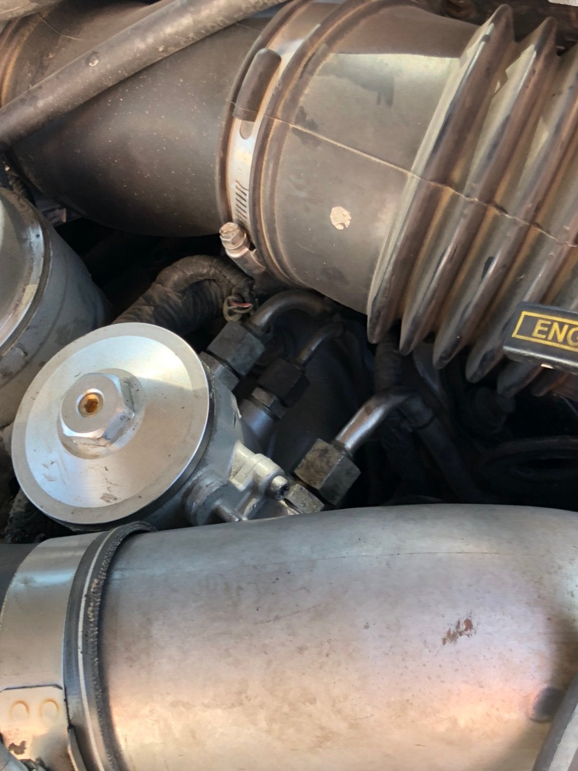 Kinked Fuel Line Ford Powerstroke Diesel Forum