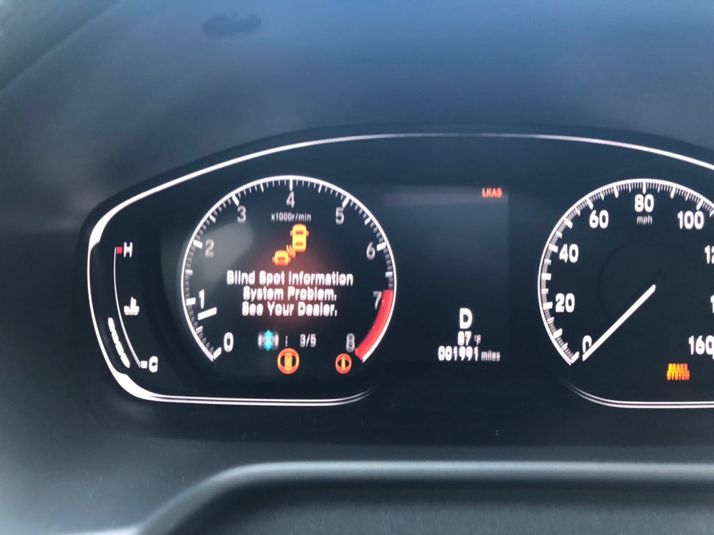 Collision Mitigation Braking System Problem See Your Dealer