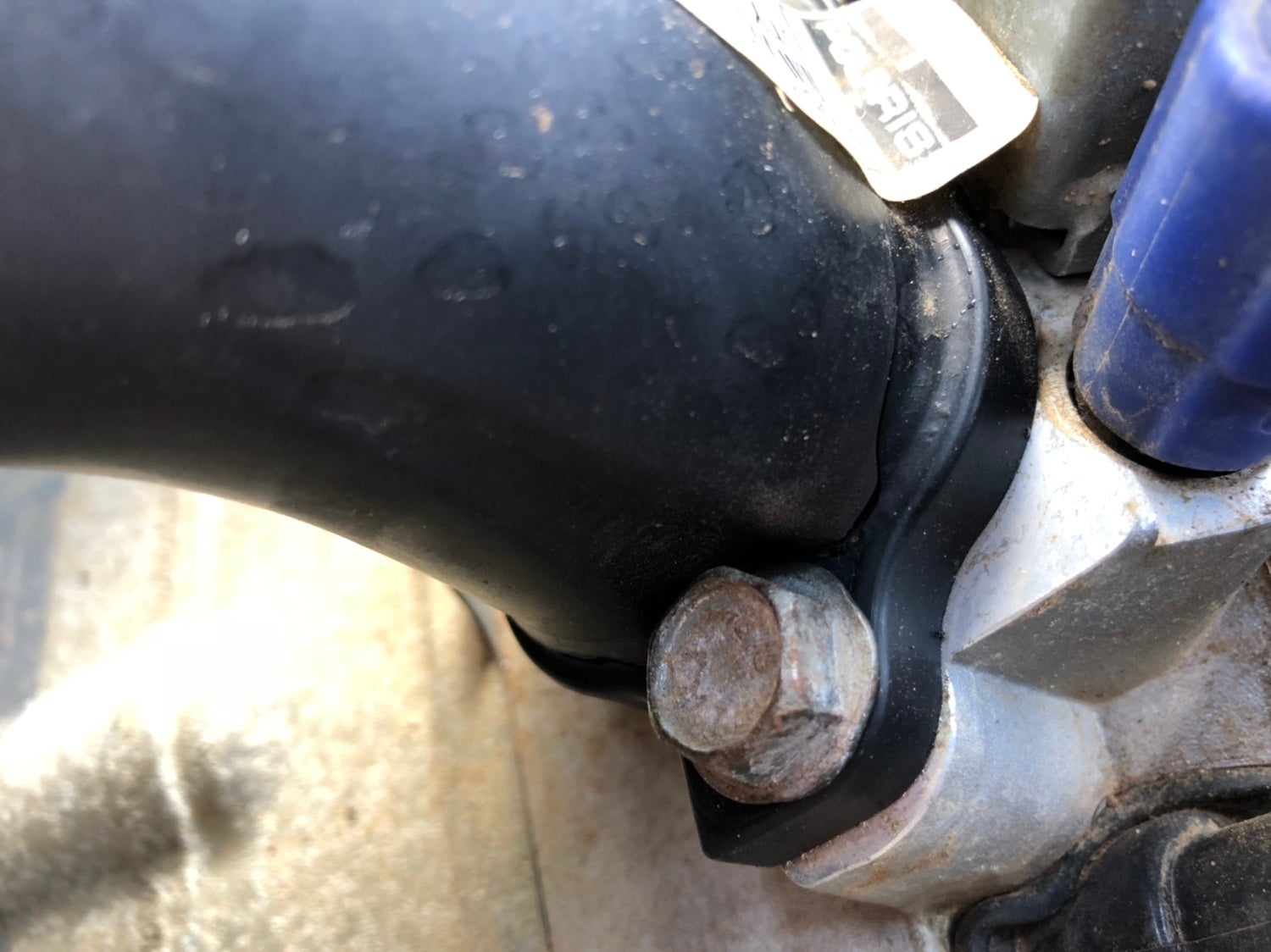 Intake boot torn again [emoji35] | PRC Polaris Ranger Club