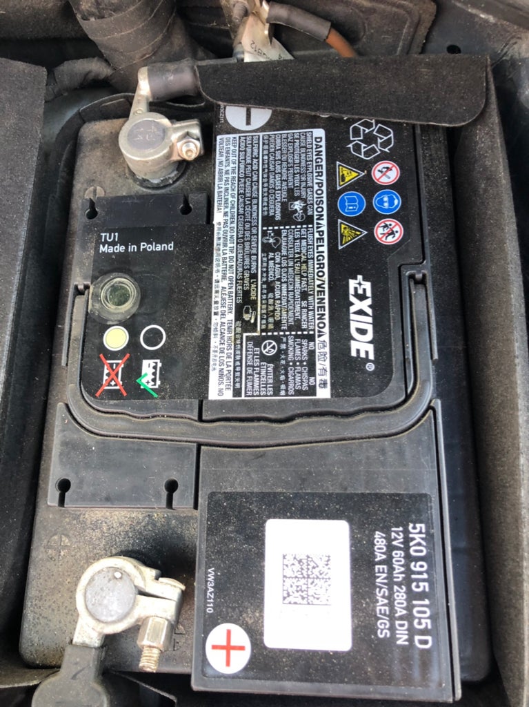 2015 R battery just died how release parking brake once perform emergency start? VW Vortex