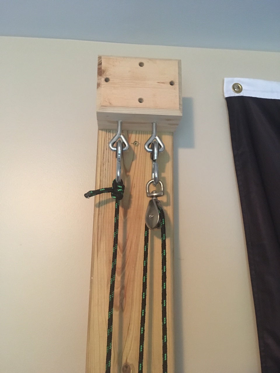 Drawboard with rope and pulley | Archery Talk Forum