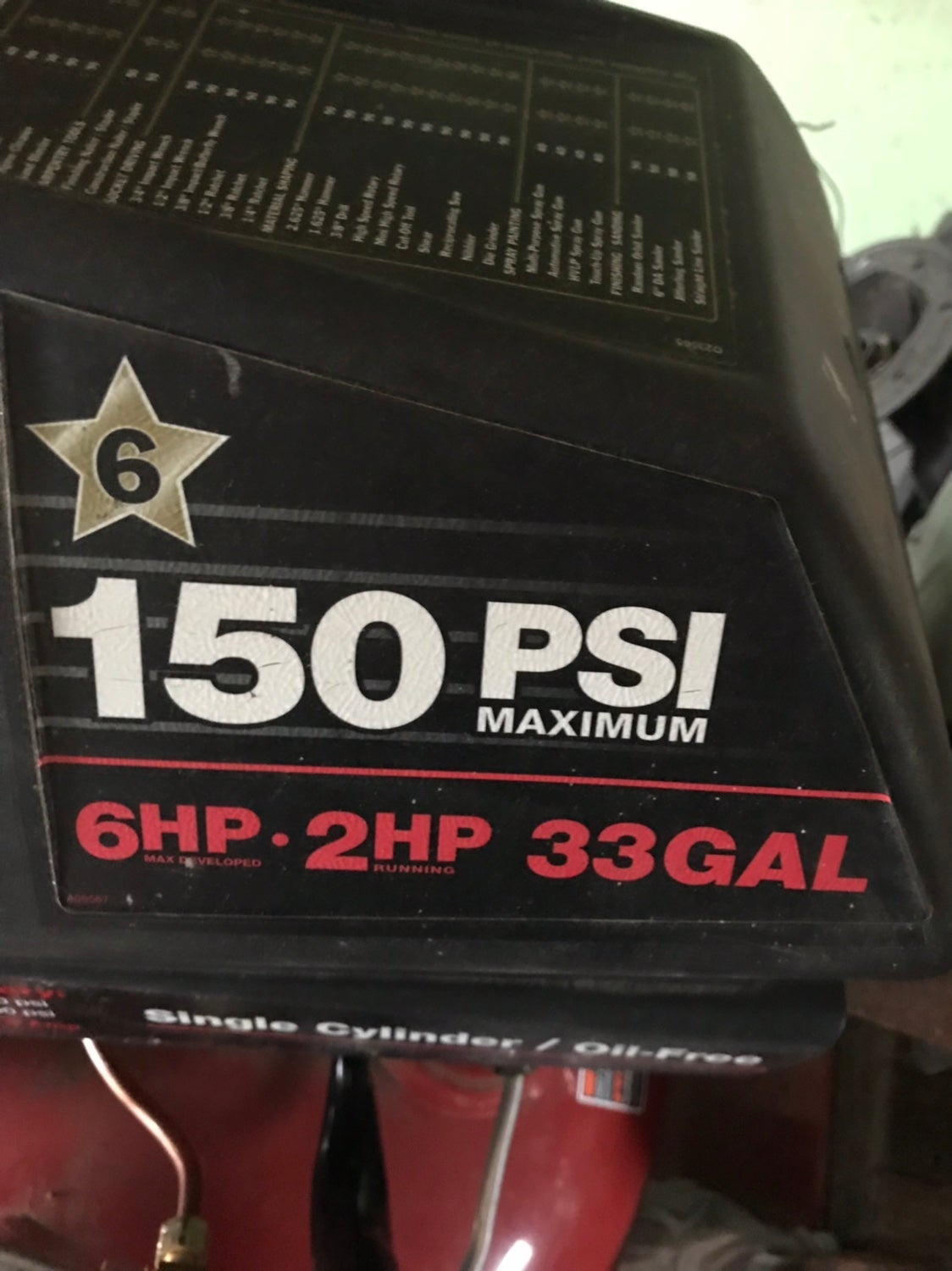 Air Compressor keeps popping breaker Pirate 4x4