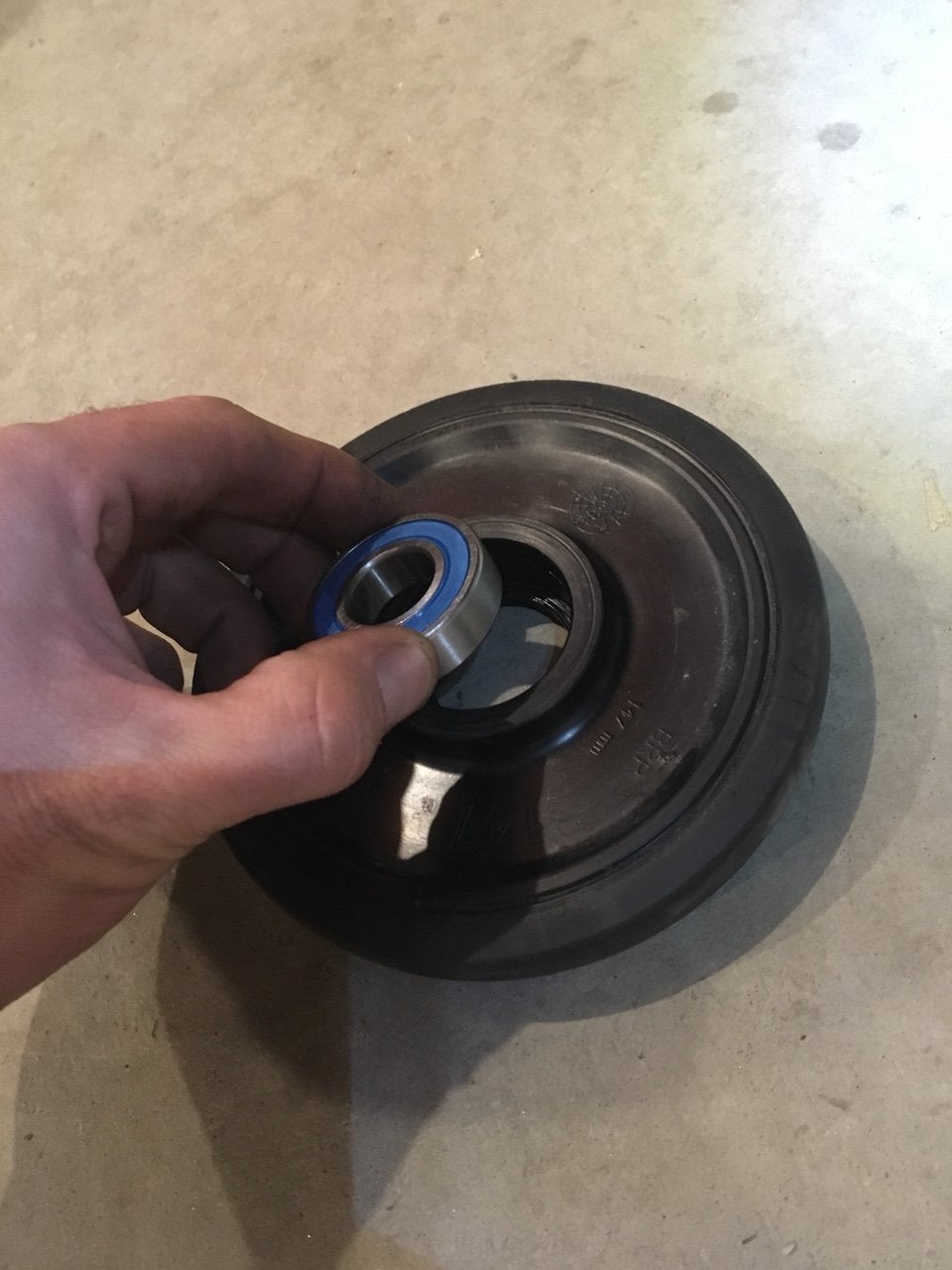 Changing skid bearings SkiDoo Snowmobiles Forum