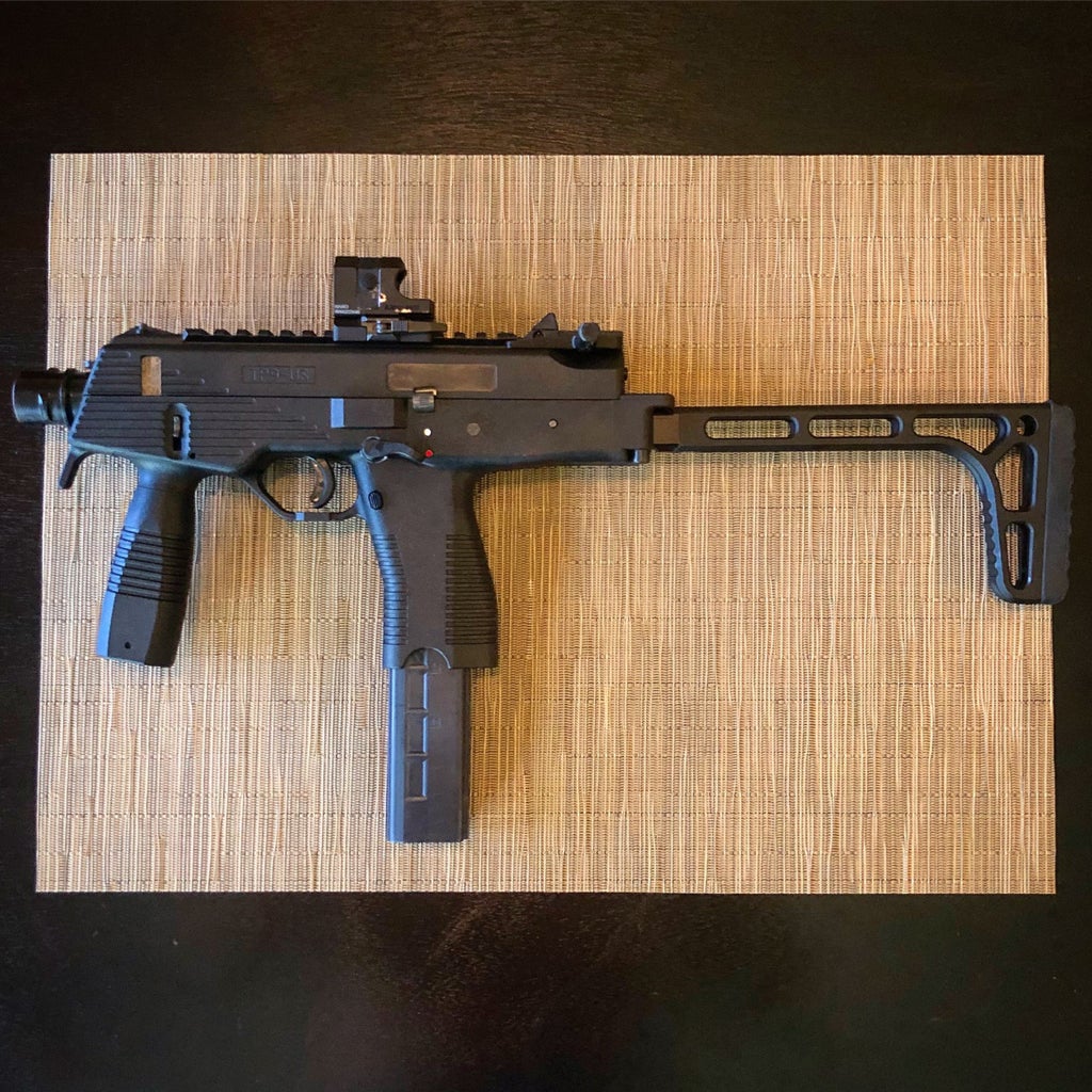 Pics of MP5K/89 Omega 9k with Sig Folding Stock vs B&T Folding HKPRO