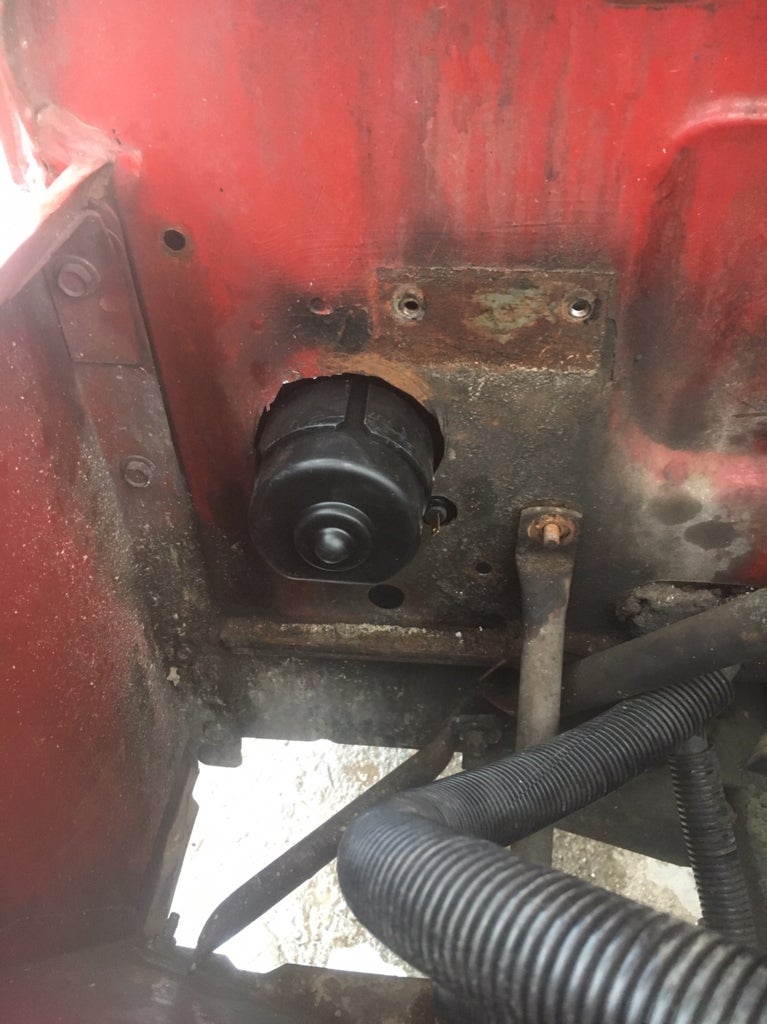 1983 CJ7 Installed blower upgrade, now battery trey doesn't fit