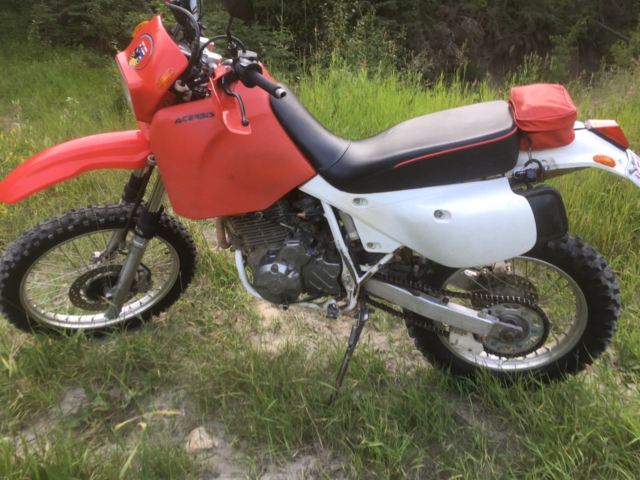 Lowering a XR650L Adventure Rider