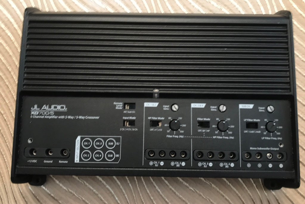 JL Audio Ported MicroSub + XD700/5 Amp 400 plus shipping Toyota FJ