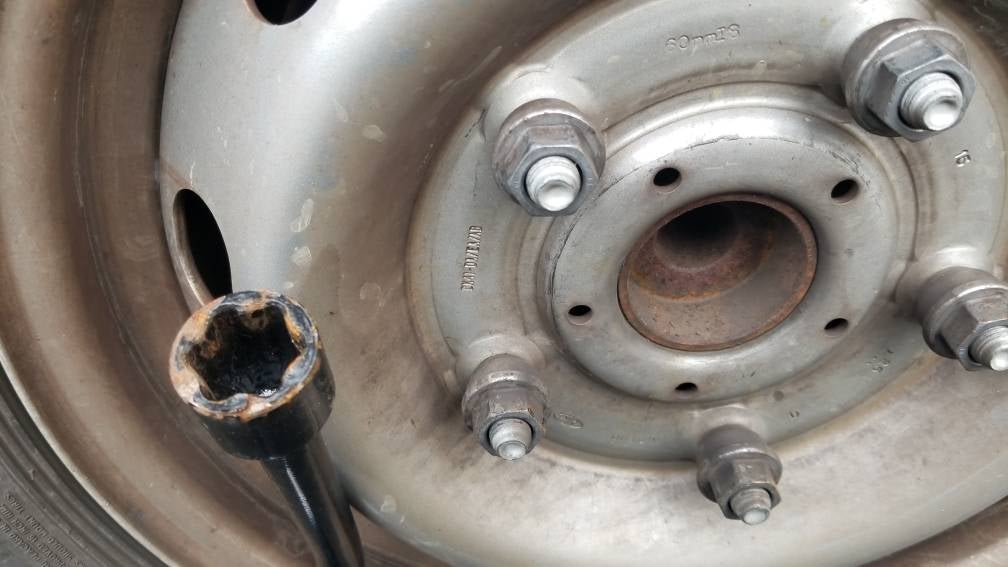Wrong size lug wrench? Ford Transit USA Forum