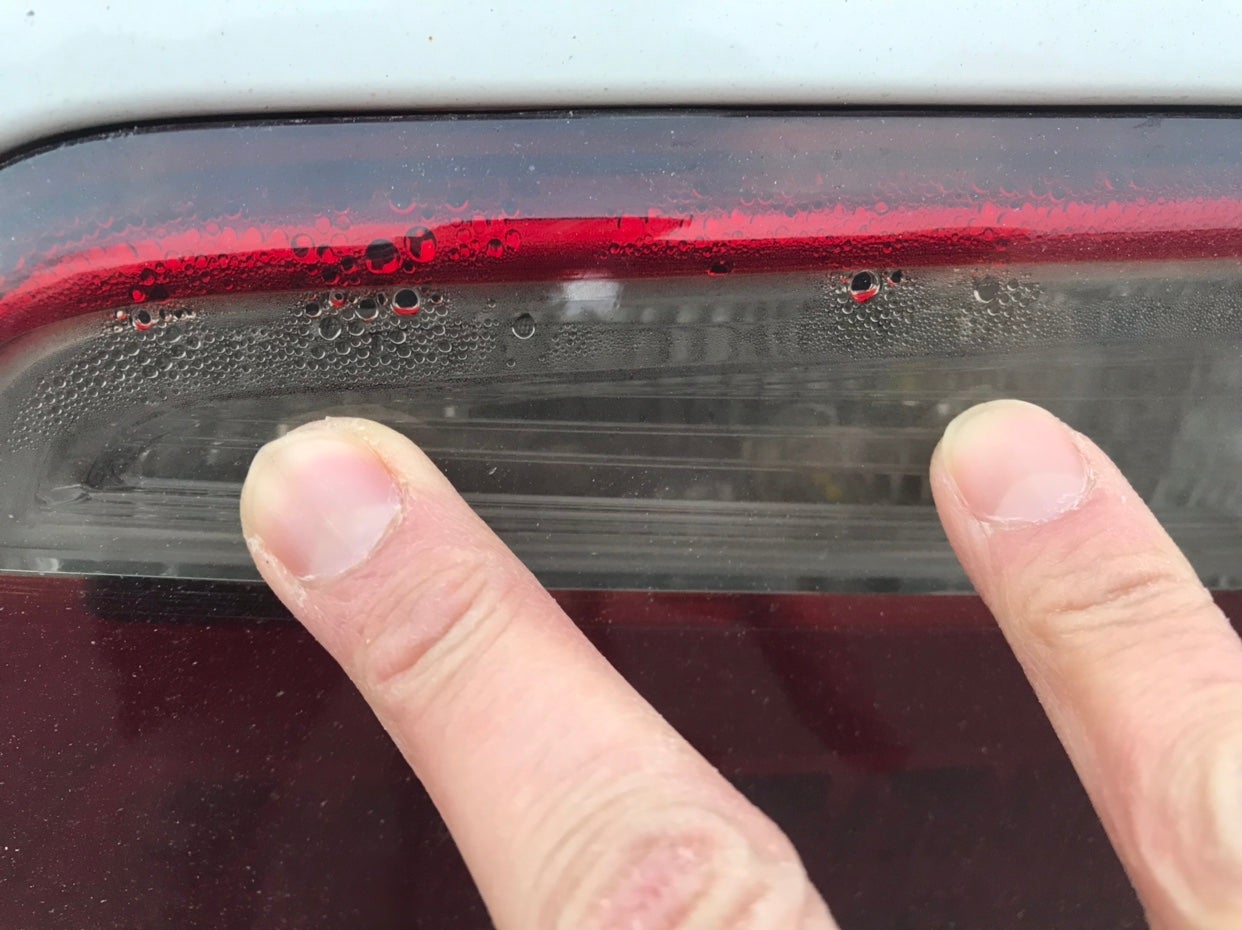 Rear inner tail light condensation Hyundai Forums