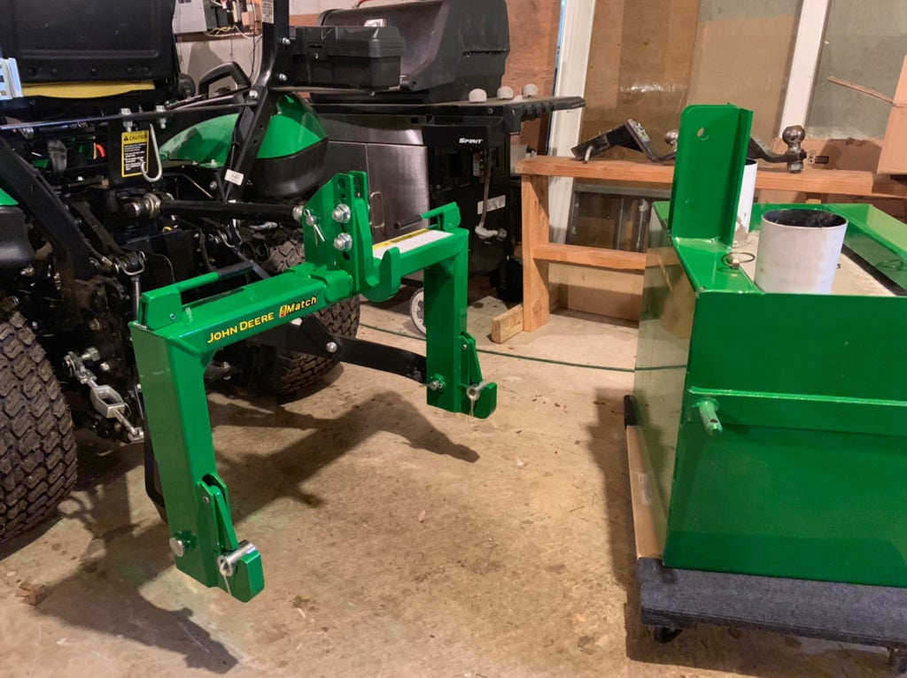 New Imatch and pins for ballast box Green Tractor Talk