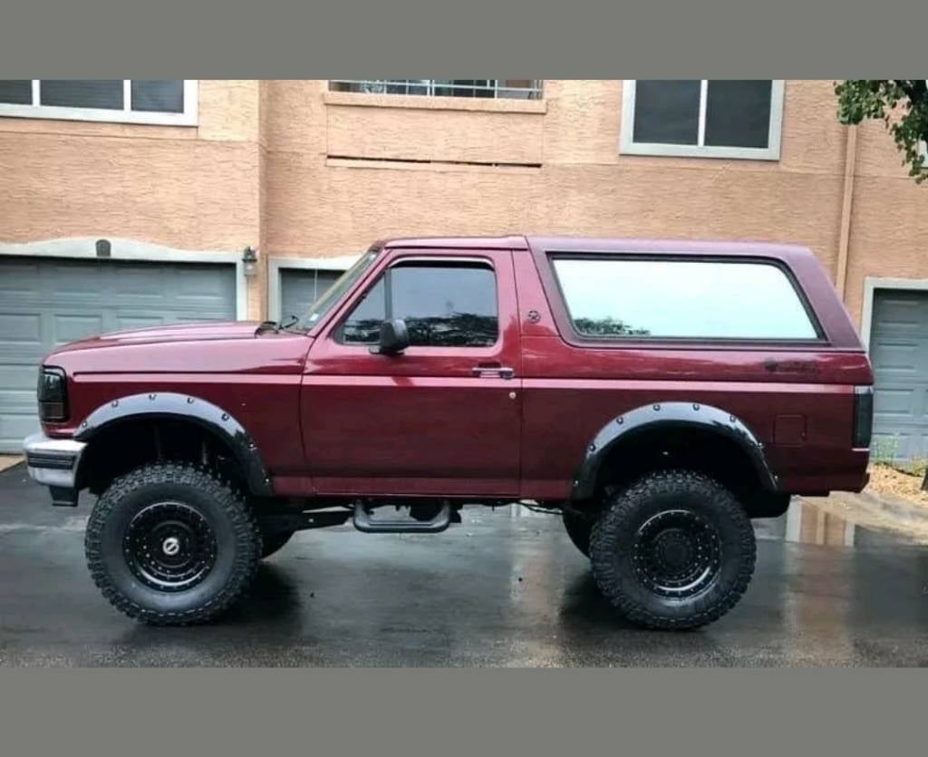 Ford Fender Flare Set - Front and Rear, image size:1024x835