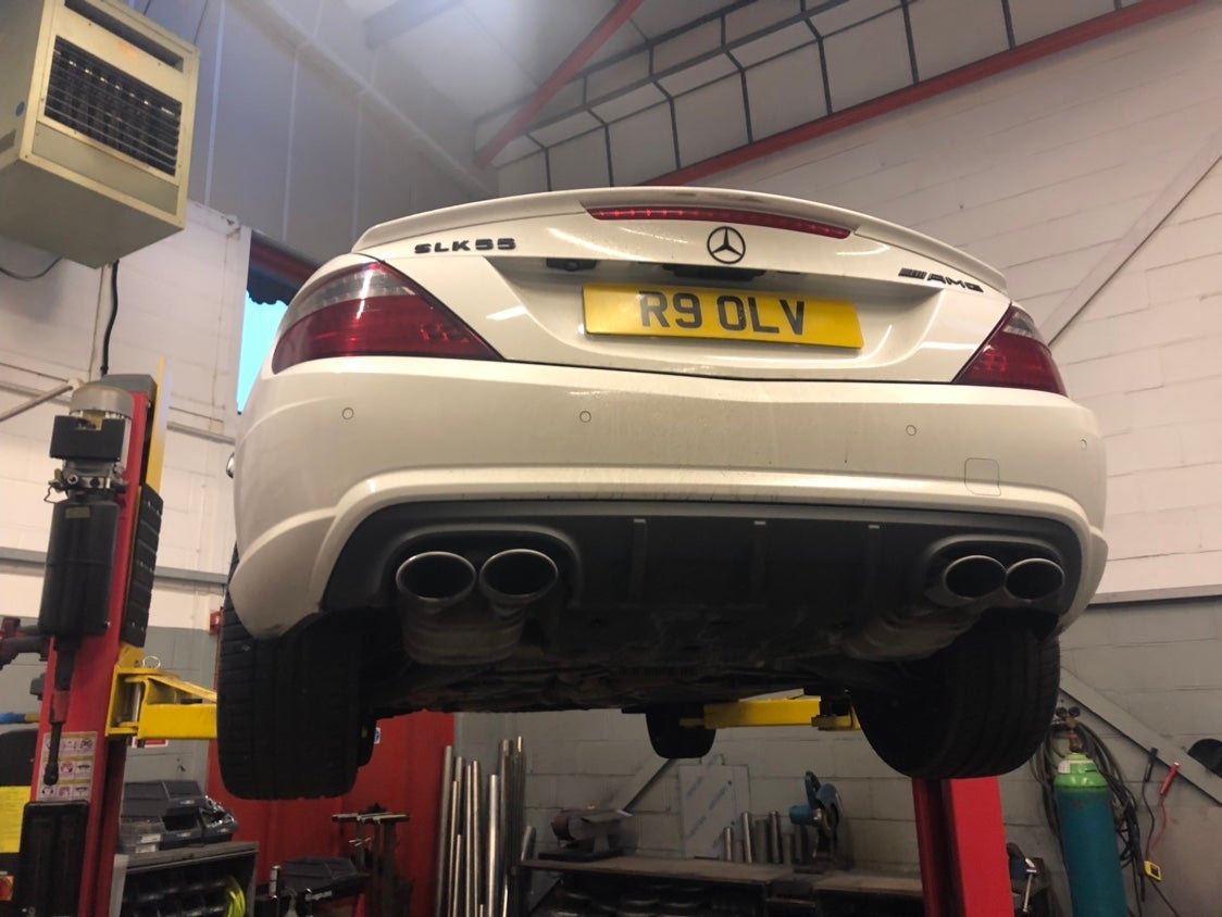 2015 SLK 55 AMG Exhaust mods ! Mercedes SLK World