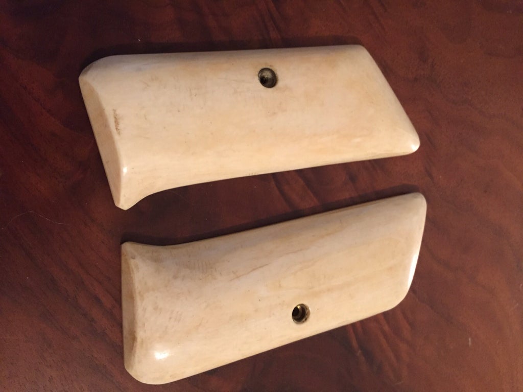 1st series ivory grips | Rimfire Central Firearm Forum