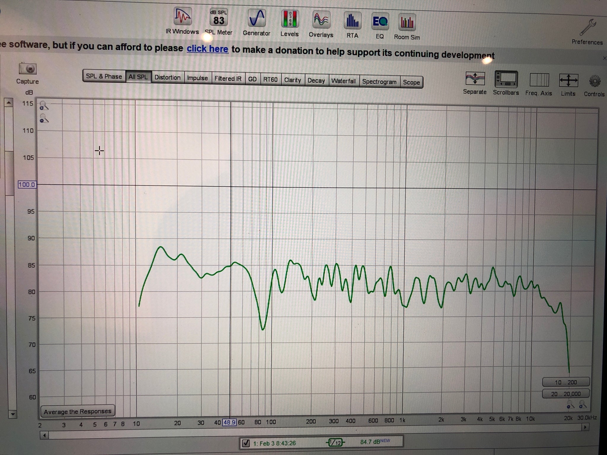 REW newb. SPL seems messed up AVS Forum