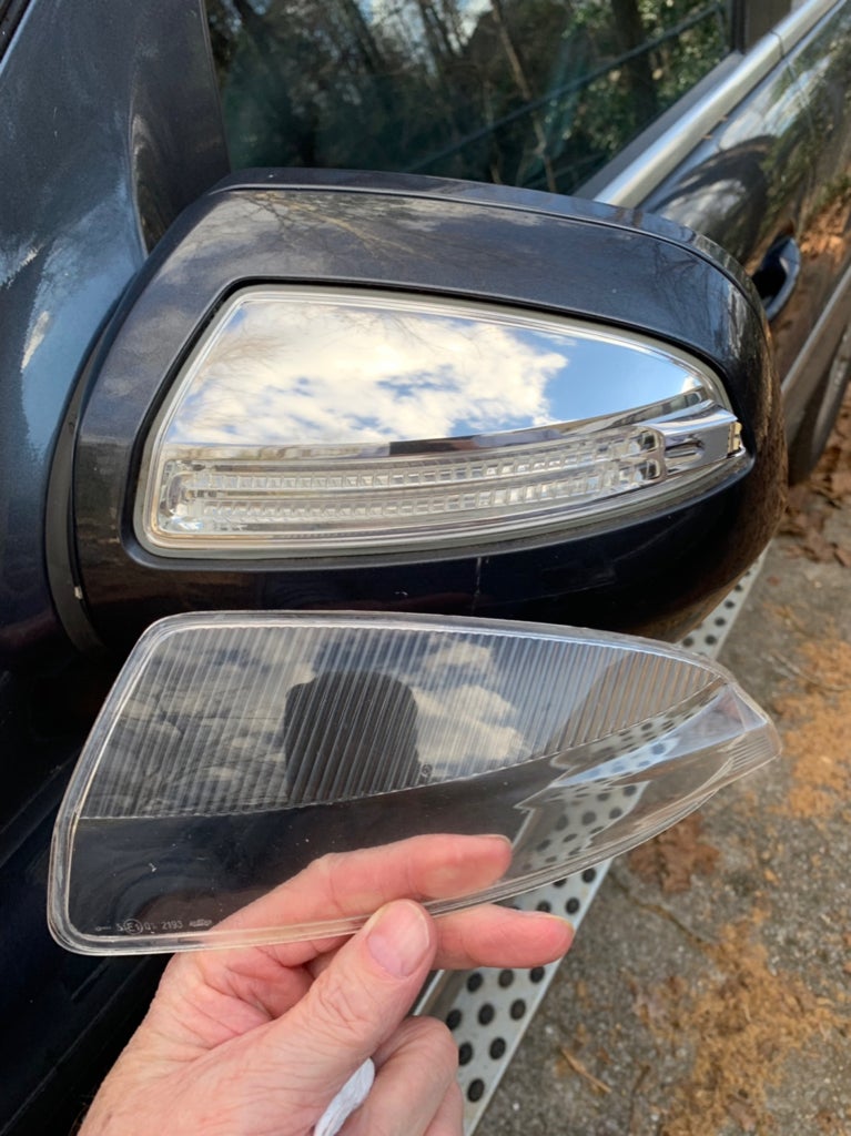 Side Mirror Light Cover Popped Off MercedesBenz Forum