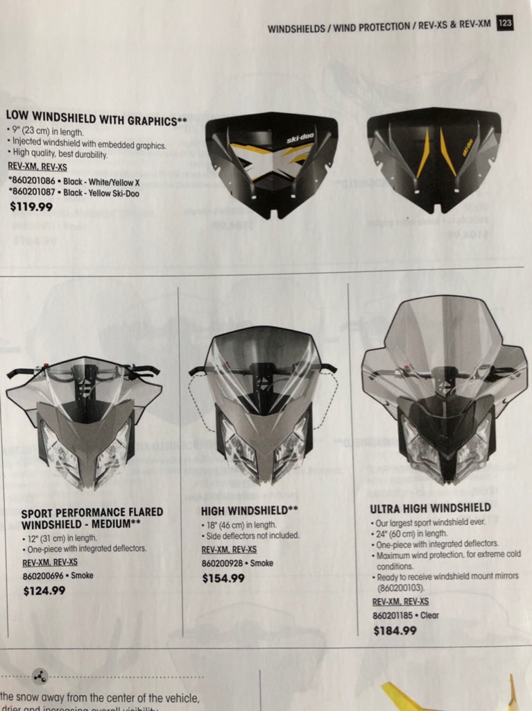 Ski-Doo OEM Windshield Base Trim | REV XM XS Windshield Trim Kit 860200937
