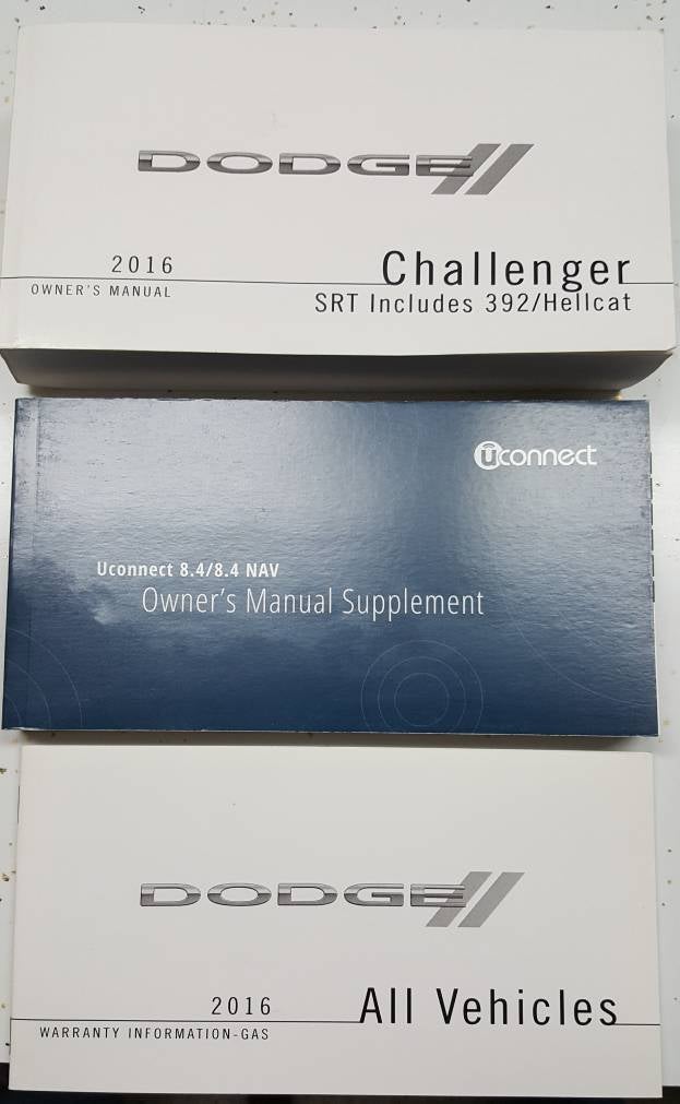 Owners manuals SRT Hellcat Forum