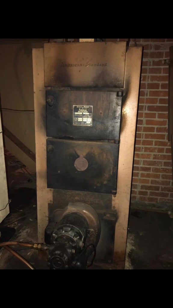 The old American standard boiler