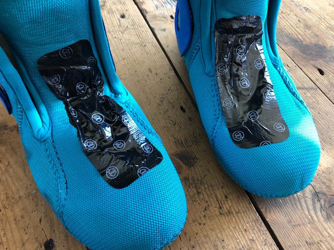 Foot burn, foot pain, pins and needles when wearing snowboarding boots